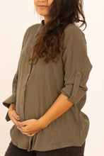 Cargar imagen en el visor de la galería, Blusa Pura Verde | Ropa de maternidad