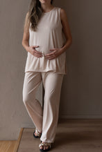 Cargar imagen en el visor de la galería, Set Amor Beige | Ropa de maternidad