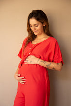 Cargar imagen en el visor de la galería, Jumper Aire Frambuesa | Ropa de maternidad