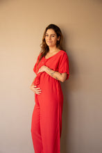 Cargar imagen en el visor de la galería, Jumper Aire Frambuesa | Ropa de maternidad