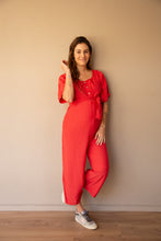 Cargar imagen en el visor de la galería, Jumper Aire Frambuesa | Ropa de maternidad