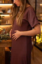 Cargar imagen en el visor de la galería, Vestido Lucy Uva | Vestidos de maternidad
