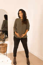Cargar imagen en el visor de la galería, Blusa Pura Verde | Ropa de maternidad