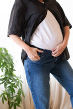 Cargar imagen en el visor de la galería, Jean Boyfriend Azul | Jeans de maternidad