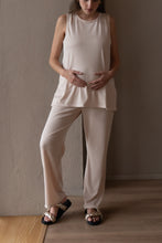 Cargar imagen en el visor de la galería, Set Amor Beige | Ropa de maternidad