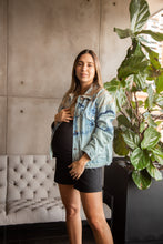 Cargar imagen en el visor de la galería, Short Maca Negro | Ropa de maternidad