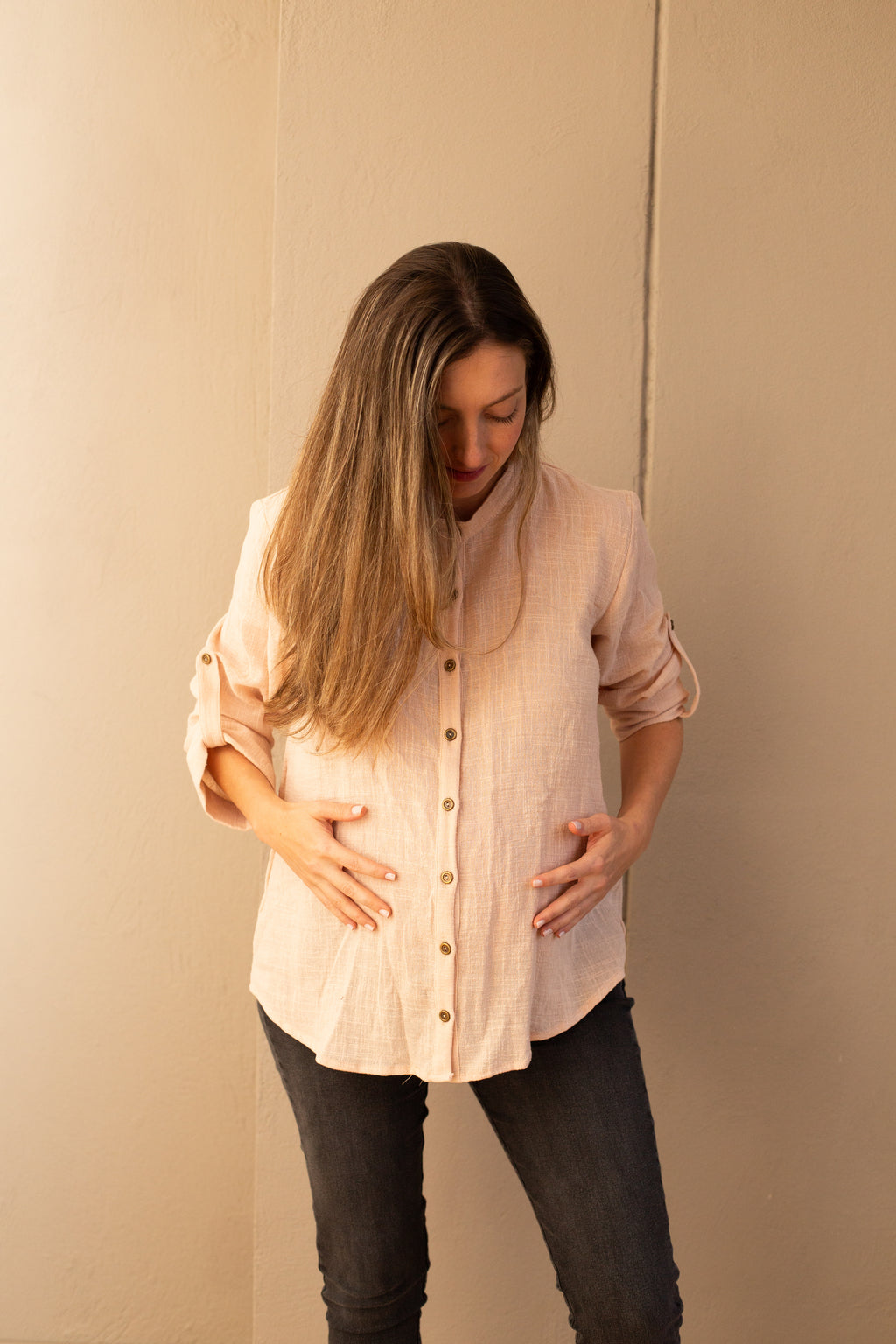 Blusa Pura Rosa Viejo | Ropa de maternidad