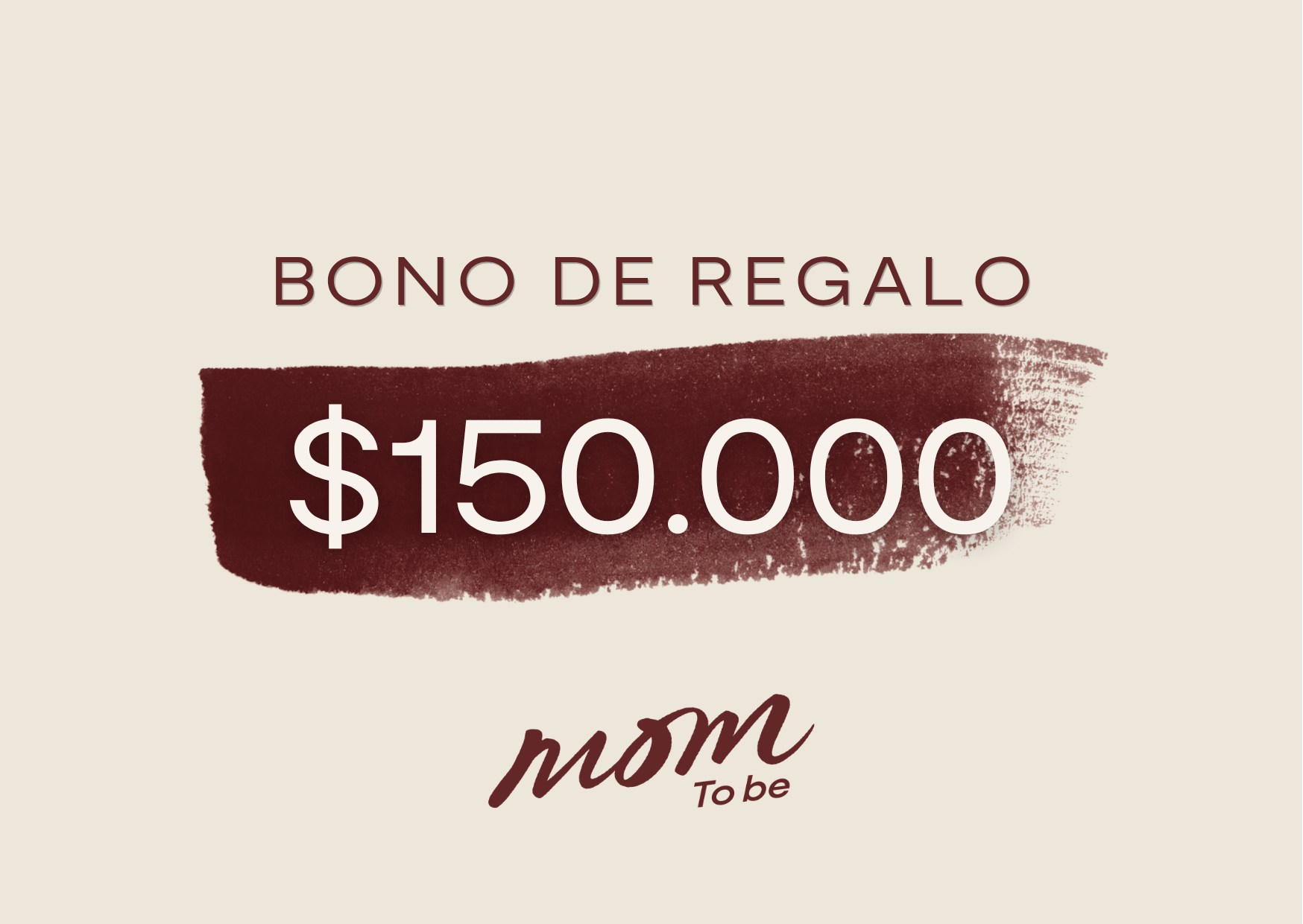 Tarjeta de Regalo Mom To Be | Ropa de maternidad