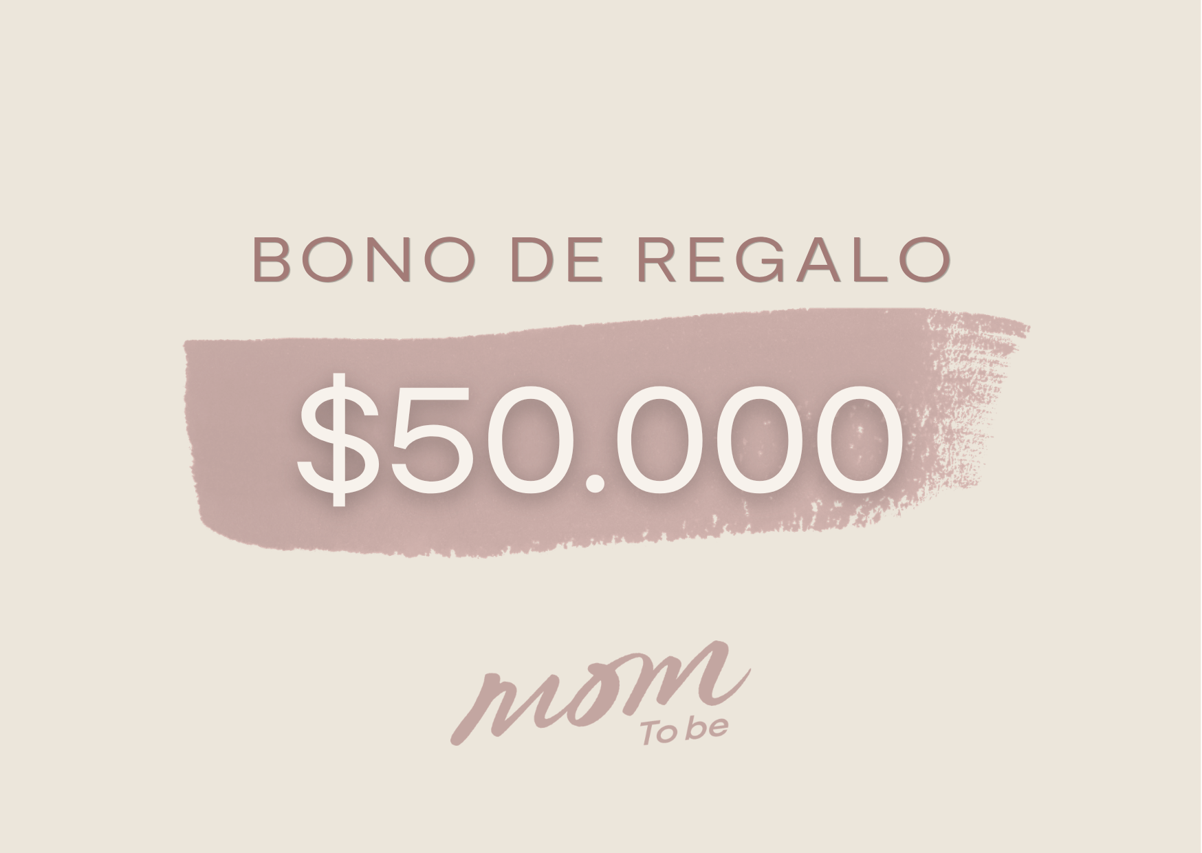 Tarjeta de Regalo Mom To Be | Ropa de maternidad