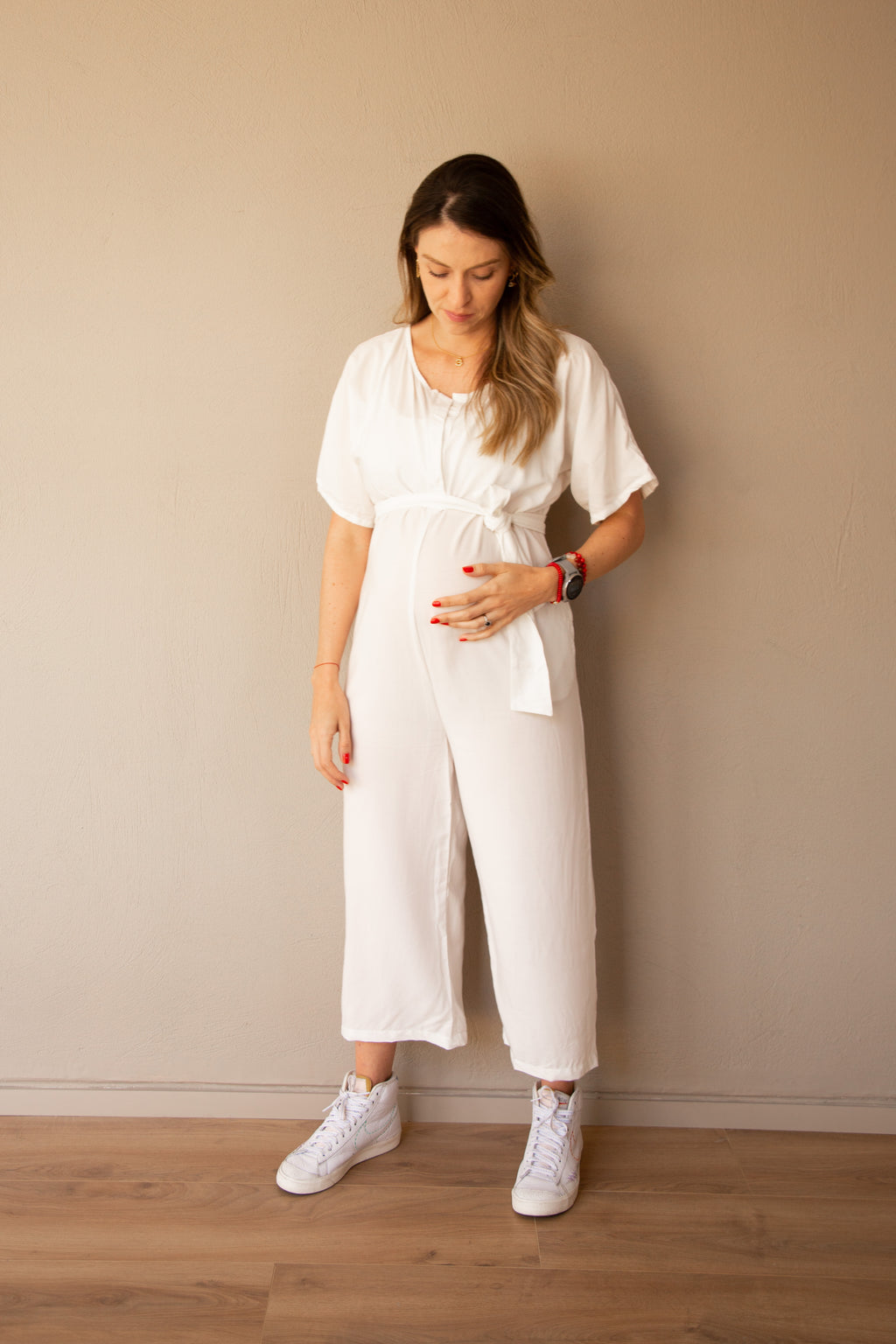 Jumper Aire Blanco | Ropa de maternidad