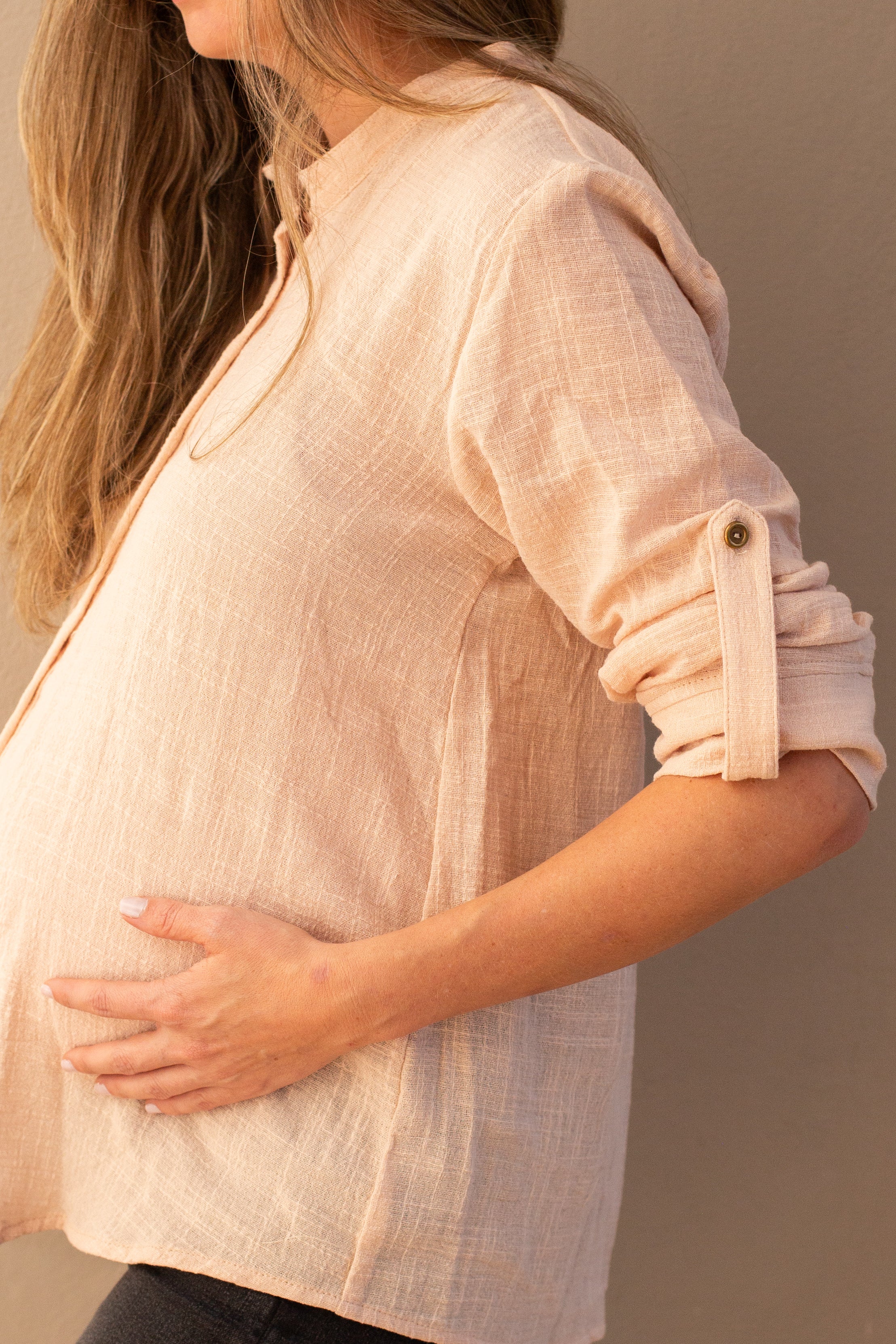 Blusa Pura Rosa Viejo | Ropa de maternidad