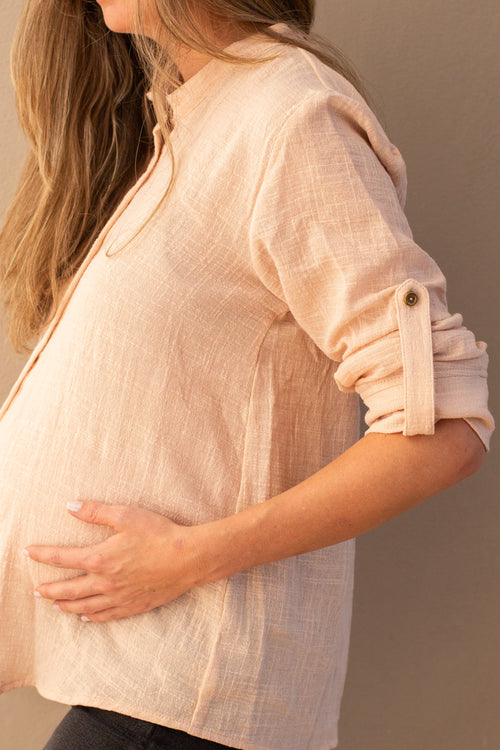 Blusa Pura Rosa Viejo | Ropa de maternidad