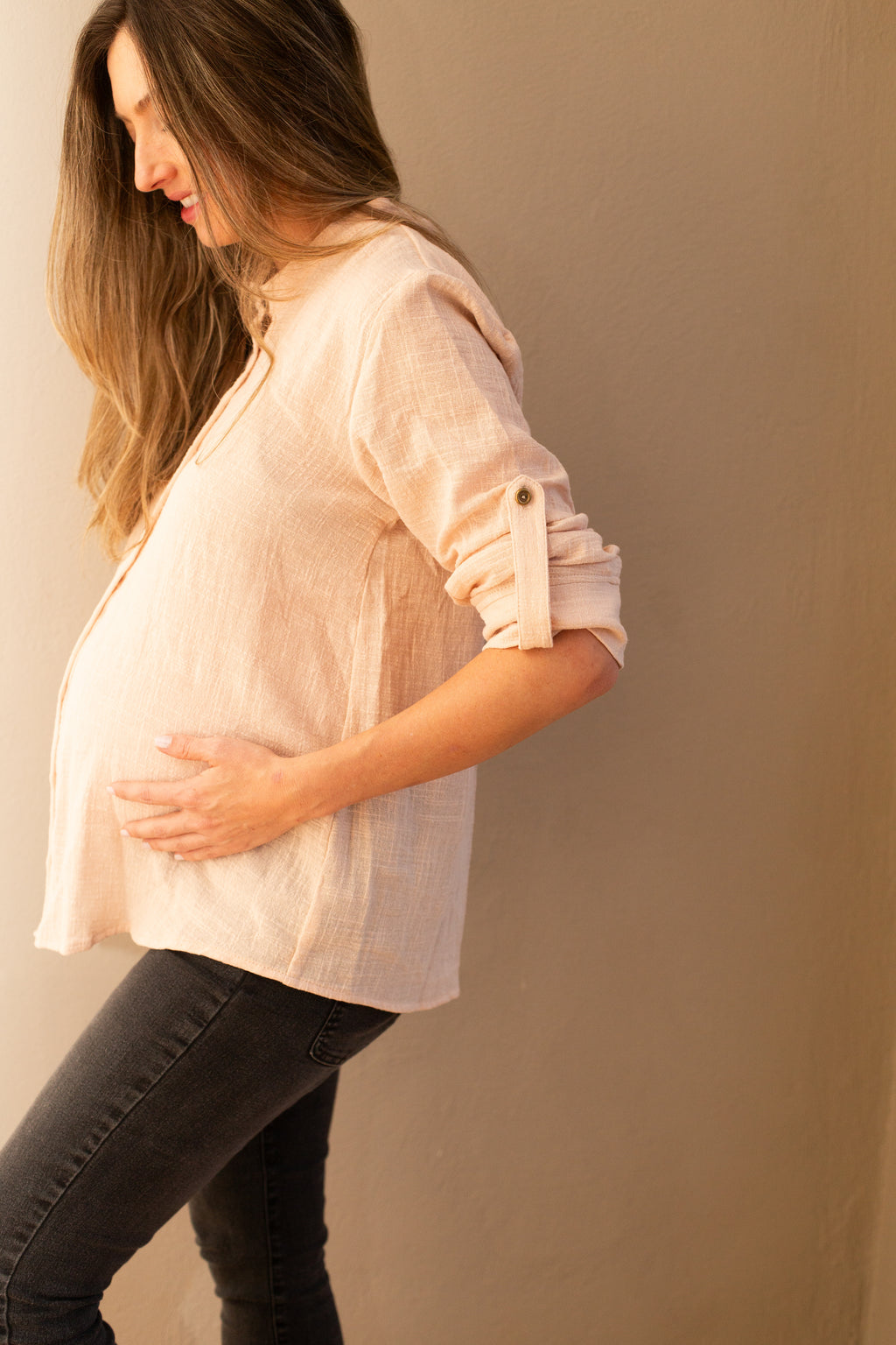 Blusa Pura Rosa Viejo | Ropa de maternidad