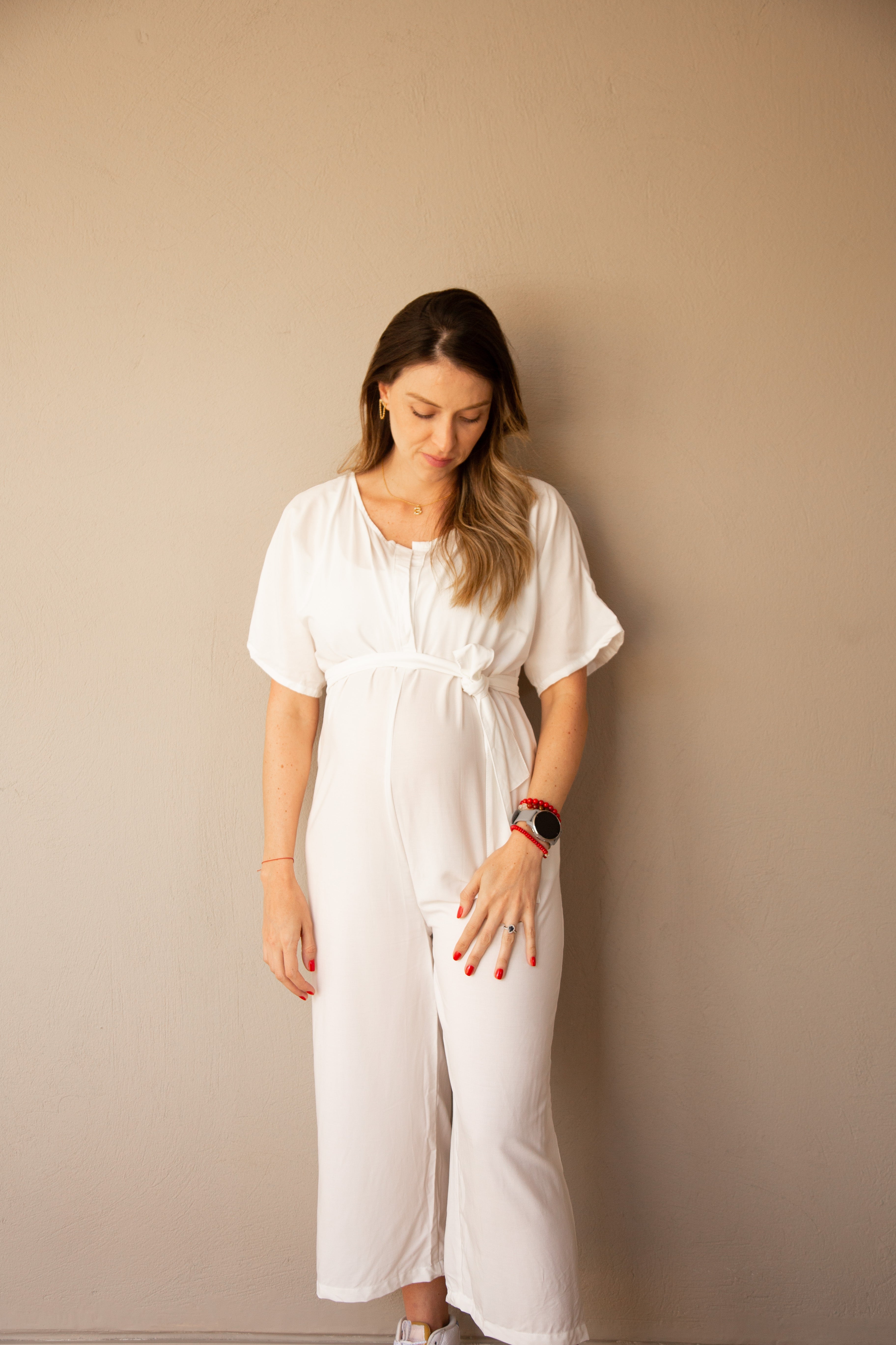 Jumper Aire Blanco | Ropa de maternidad