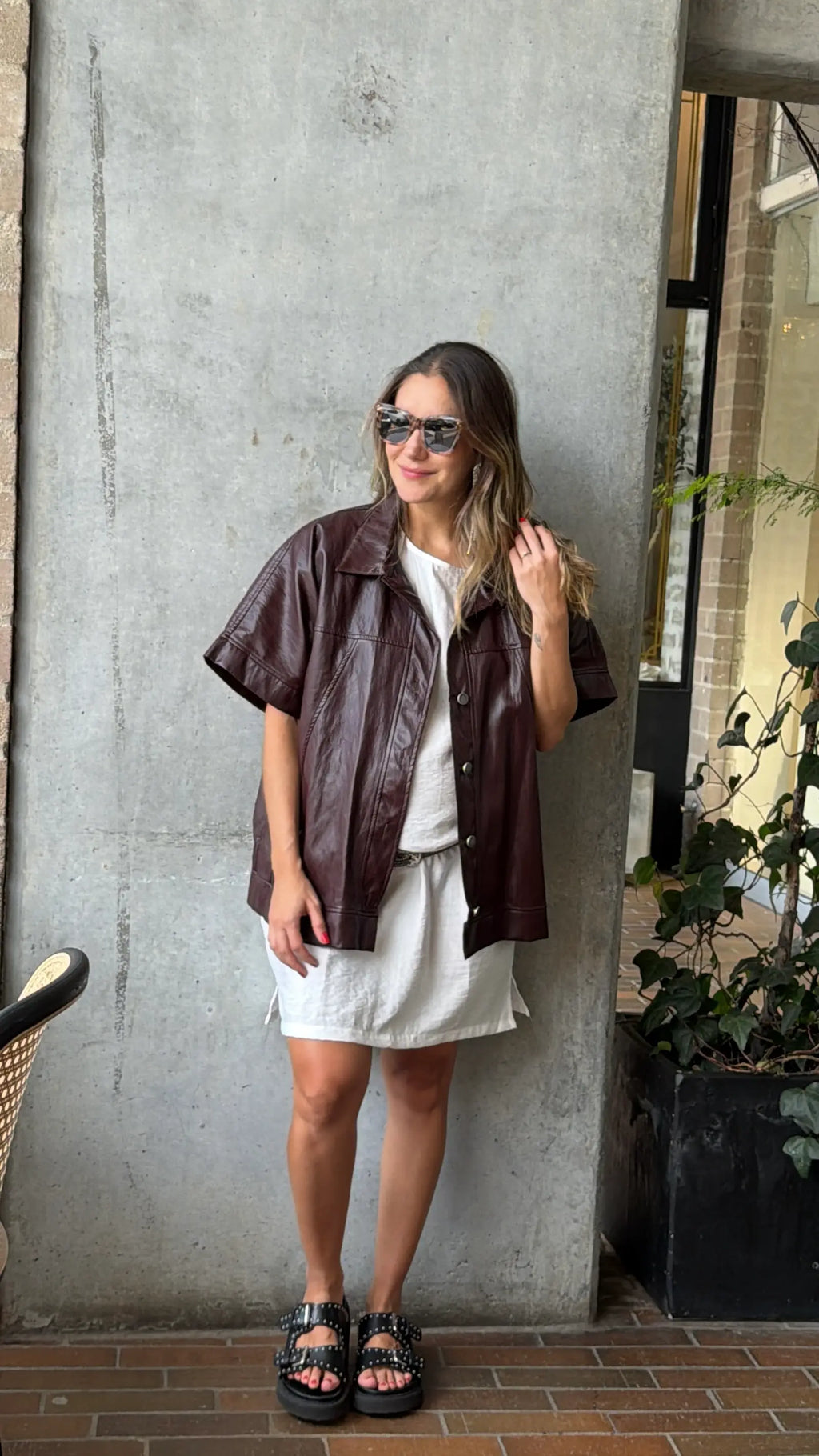 Vestido Aura Blanco | Vestidos de maternidad