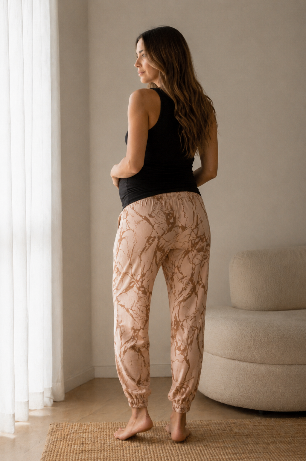 Pantalón de pijama Rosa | Ropa de maternidad
