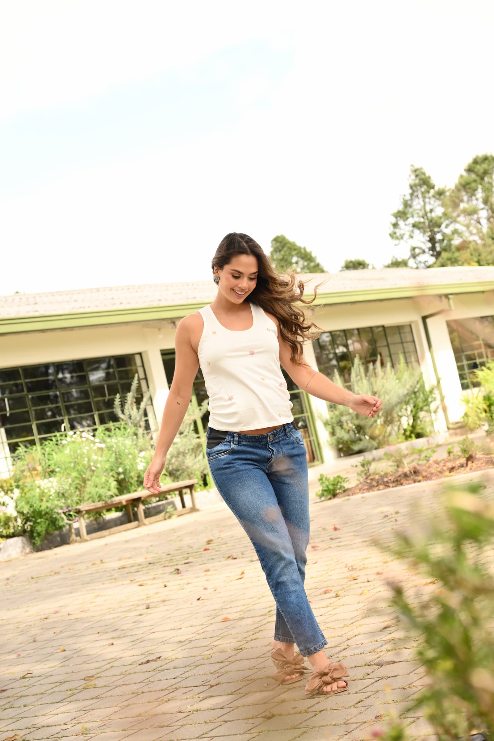 Jean Boyfriend Azul | Jeans de maternidad