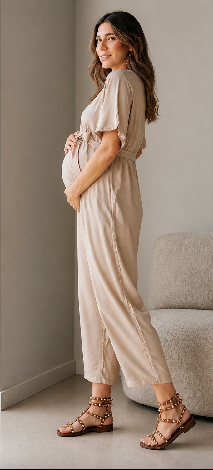 Jumper Aire Caqui | Ropa de maternidad