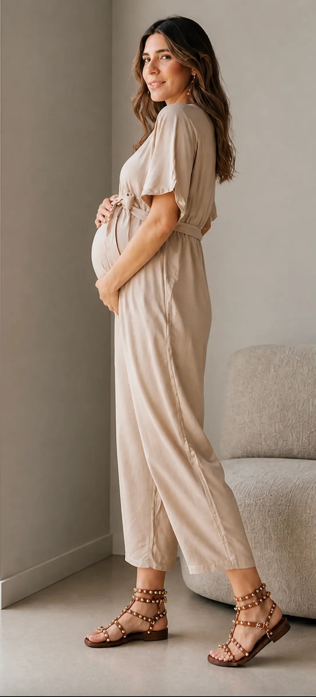 Jumper Aire Caqui | Ropa de maternidad