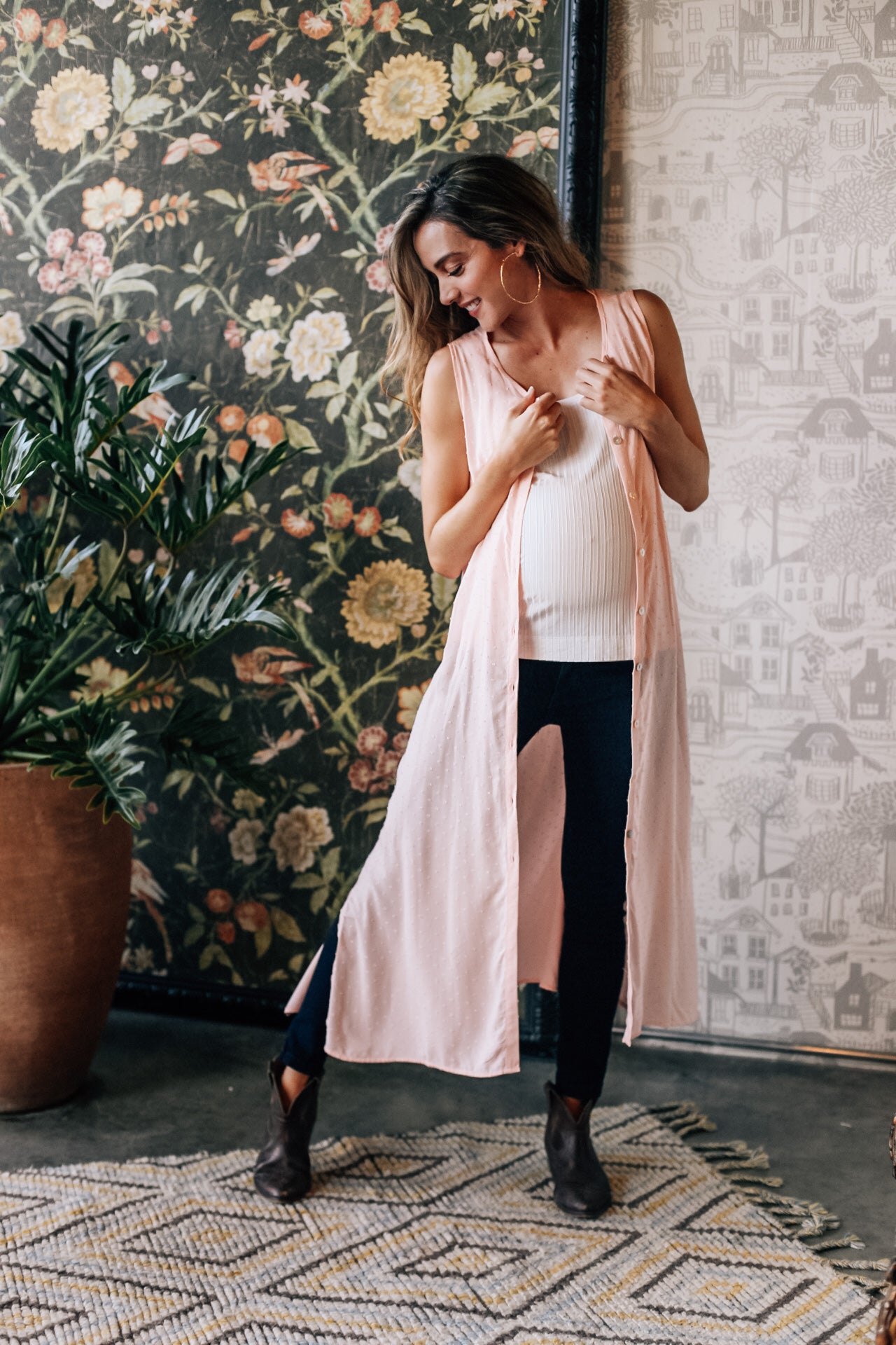 Vestido Luana Palo de Rosa | Vestidos de maternidad